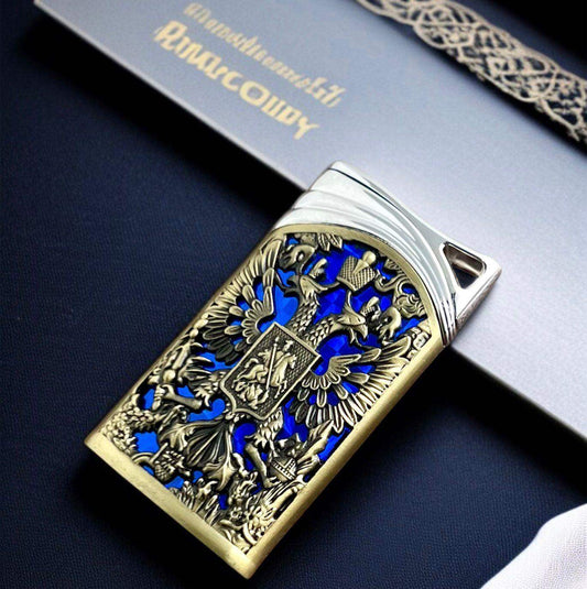VFBVMHFG High-End Luxury Butane Torch Lighter – Windproof, Portable & Stylish