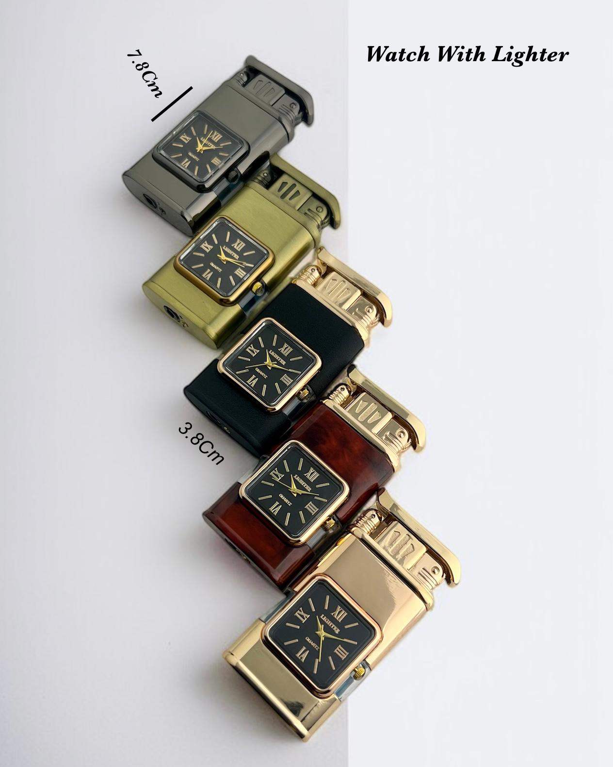 Fashion Lighter With Watch built in