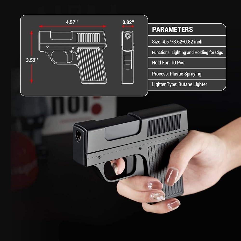 2-in-1 Butane Flashlight & Case Lighter