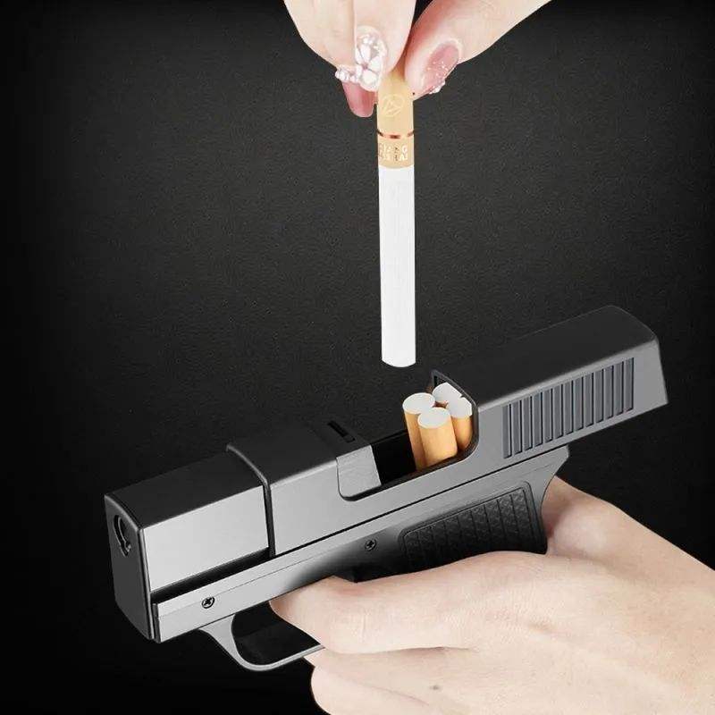 2-in-1 Butane Flashlight & Case Lighter