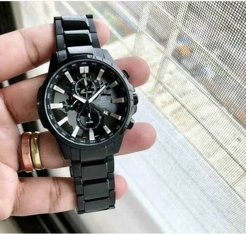 Casio Edifice EFR-303 Black – World Map Series Chronograph
