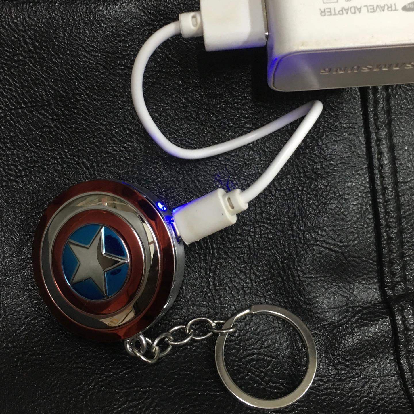 Captain America Shield USB Rechargeable