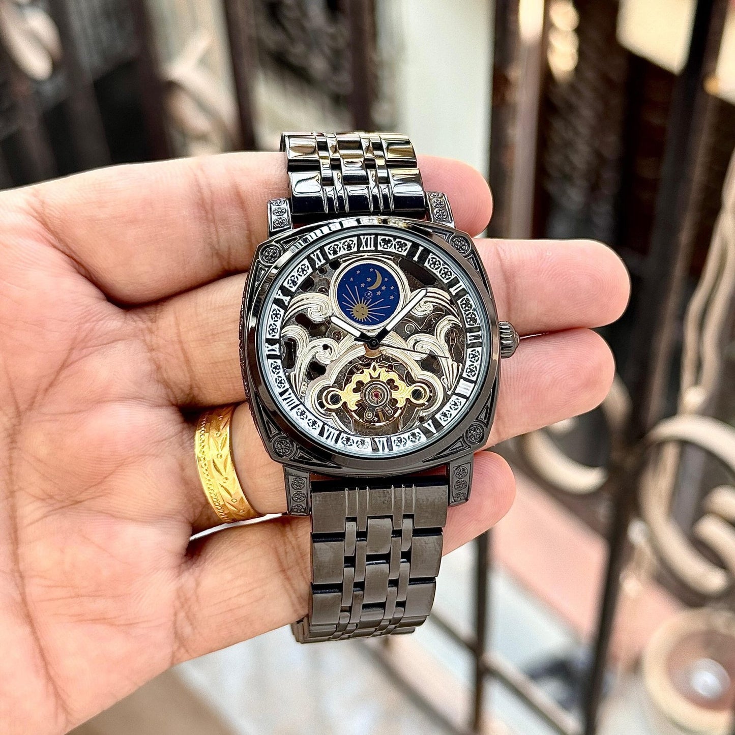 Patek Philippe Skeleton Open Heart  Automatic