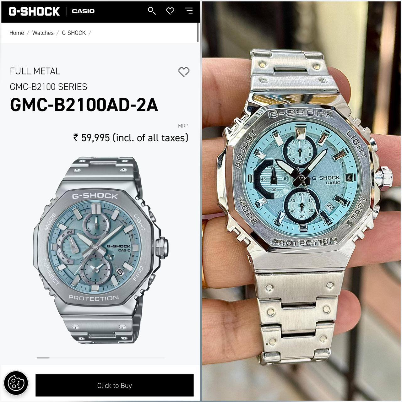 G-Shock GMC-B2100 Inspired