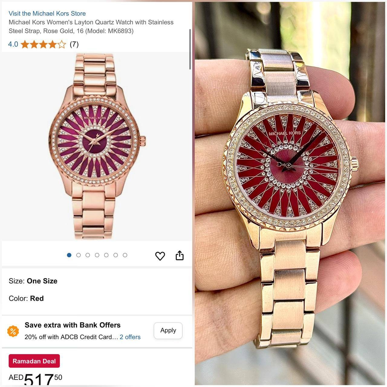 Michael Kors Layton MK6893