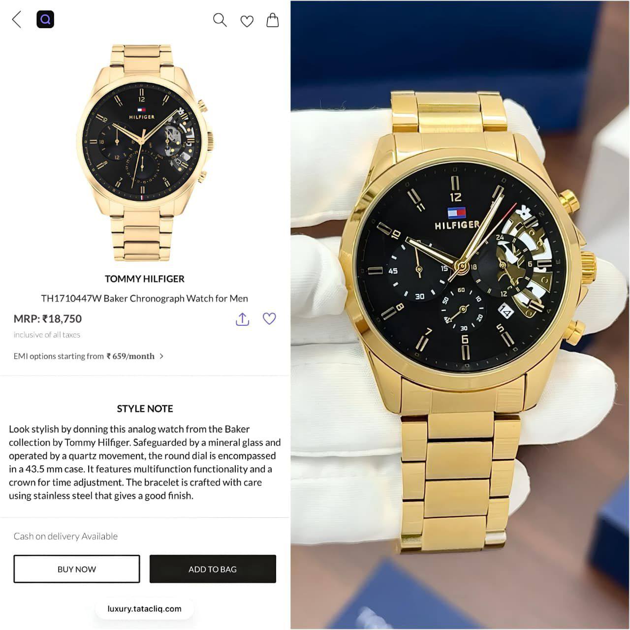 Tommy Hilfiger Baker Series TH1710447W