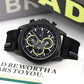 Tommy Hilfiger Clark Chronograph Black