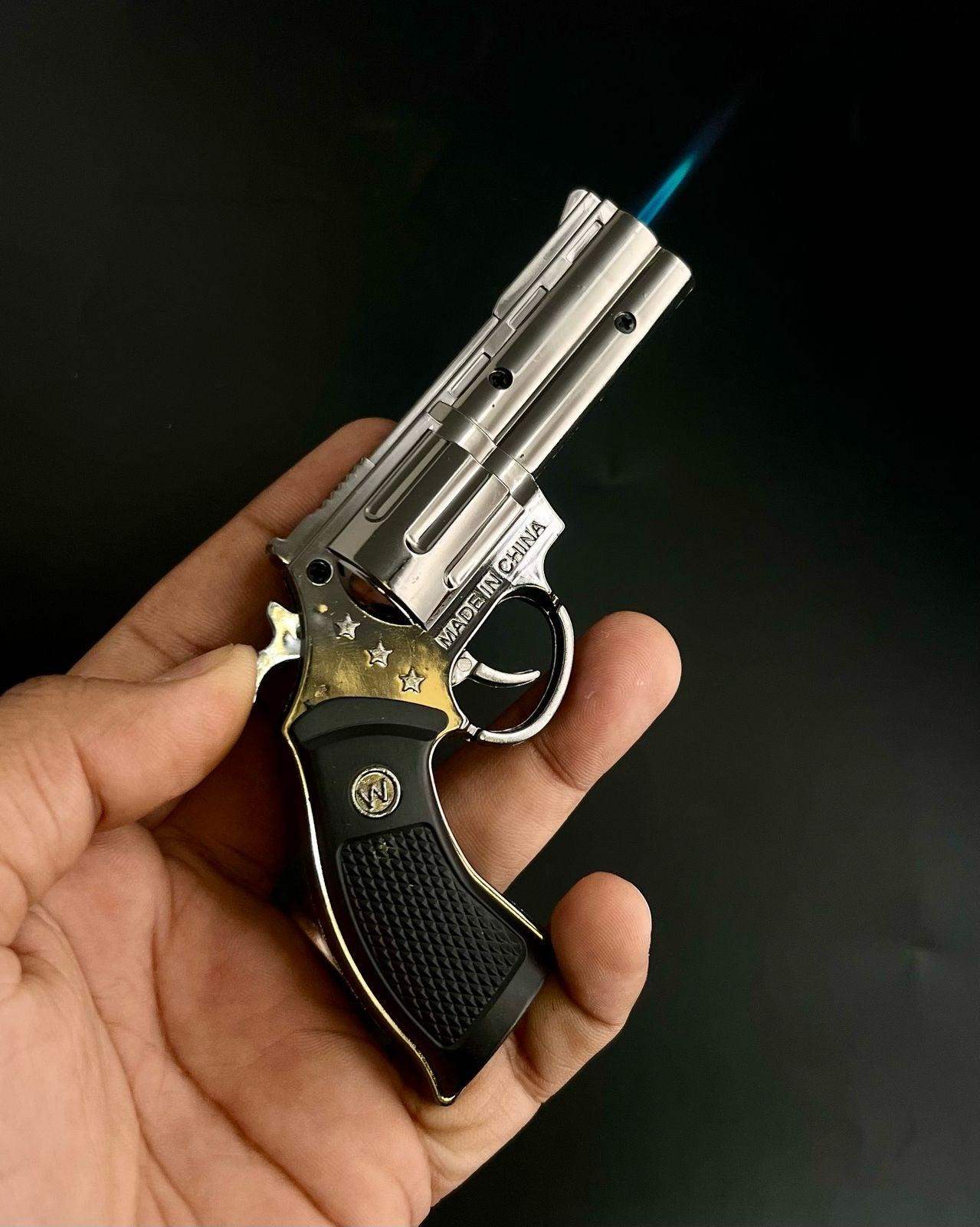 Mini Revolver Gun Lighter