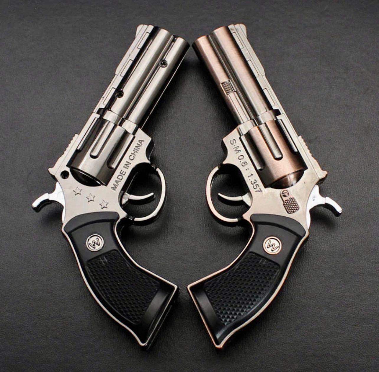 Mini Revolver Gun Lighter