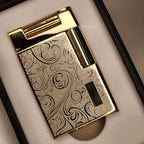 Premium Vintage sleek lighter Golden