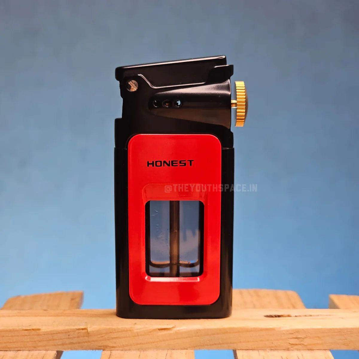 Retro style Lighter with visible fuel tank