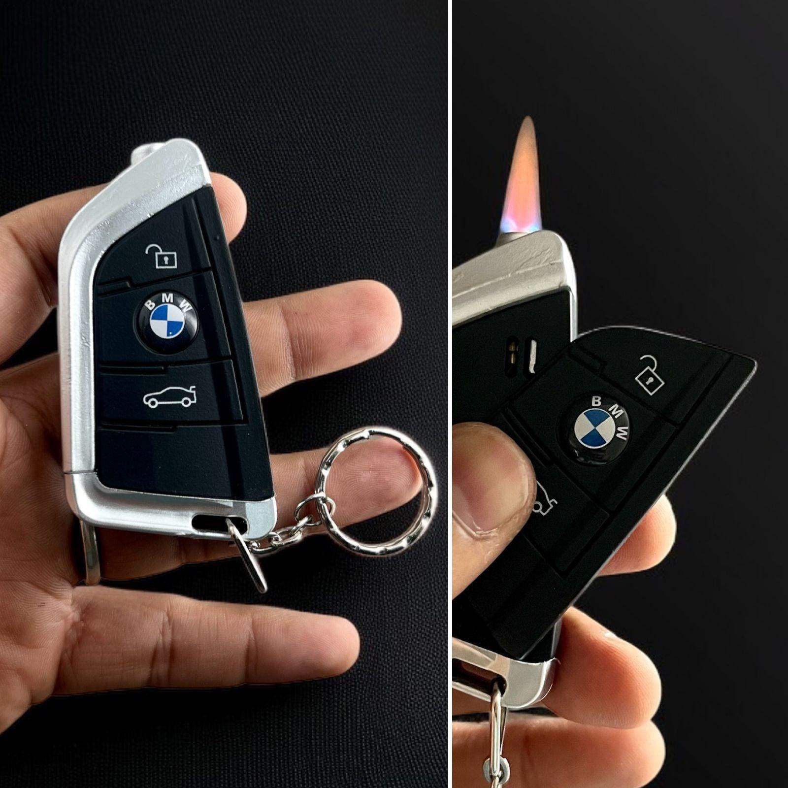 BMW Jet Flame keychain Gas Lighter
