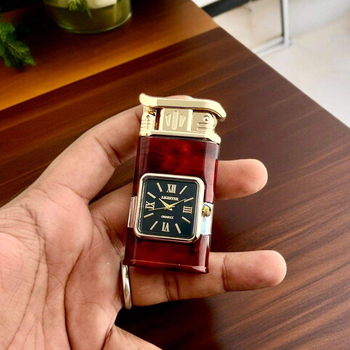 Fashion Lighter With Watch built in