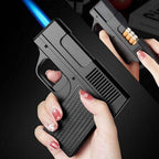 2-in-1 Butane Flashlight & Case Lighter