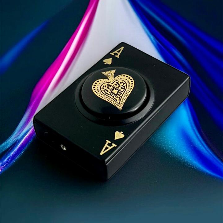 Stylish Poker Card Design Pocket Lighter