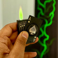Stylish Poker Card Design Pocket Lighter