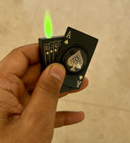Stylish Poker Card Design Pocket Lighter