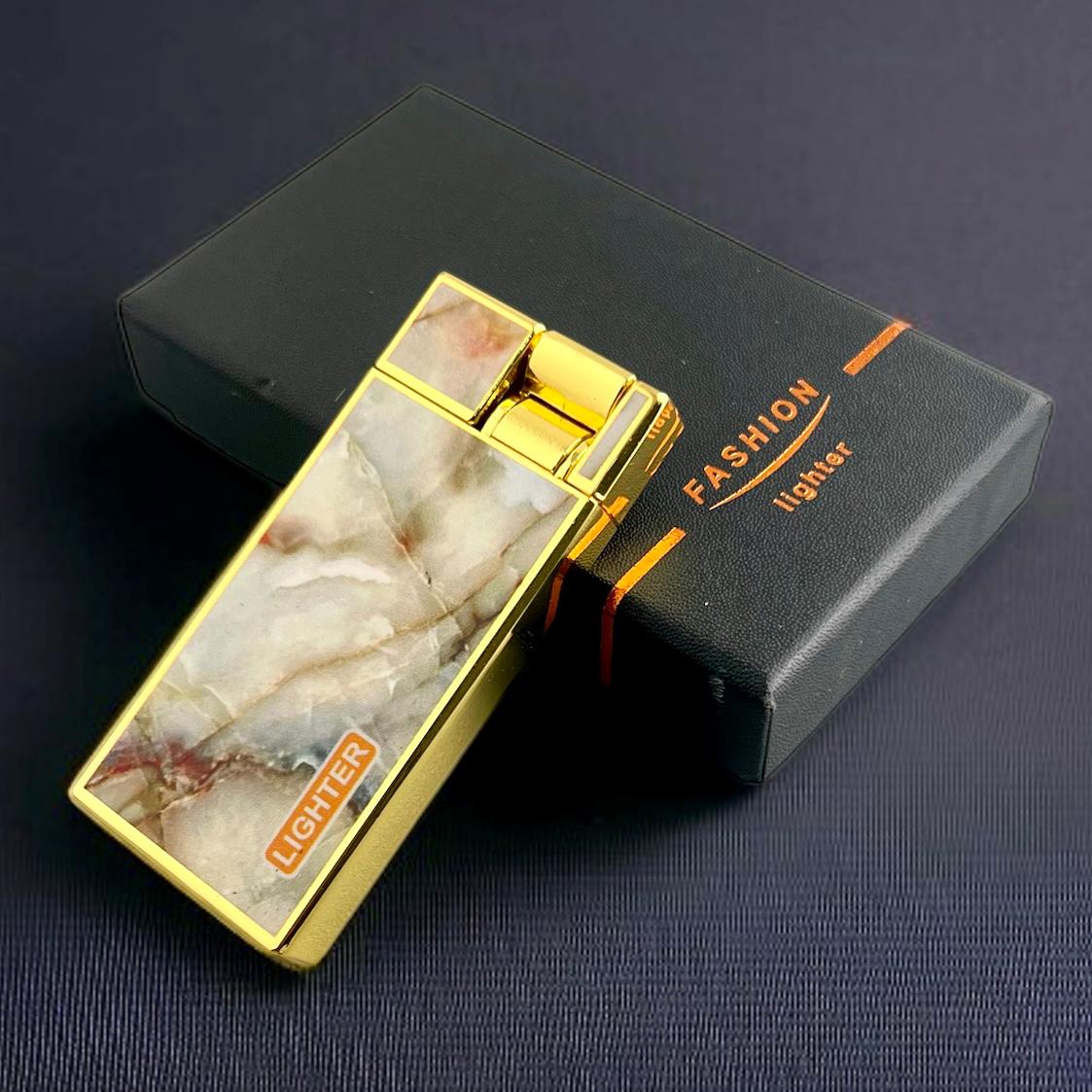 Luxury Marble Pocket Lighter for Men