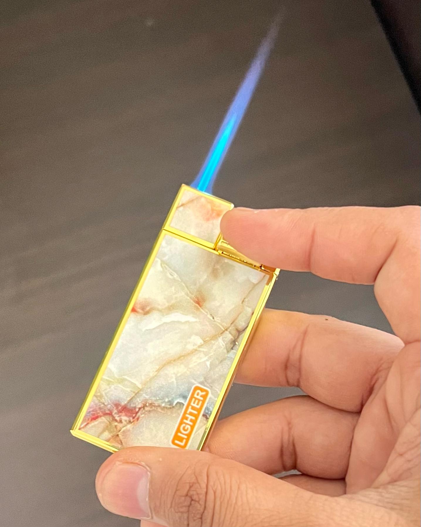 Luxury Marble Pocket Lighter for Men