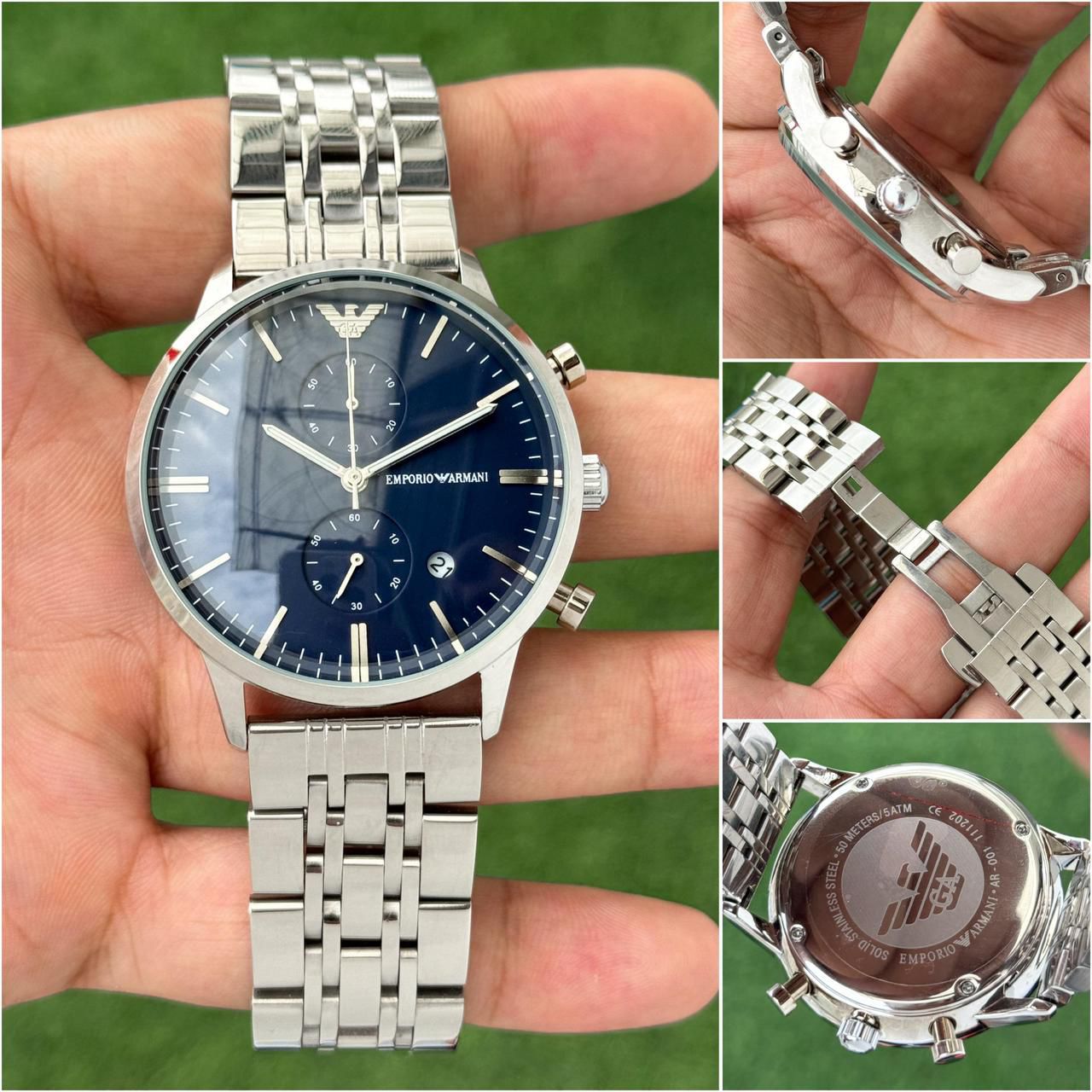 Armani Slim Machine Men’s Watch