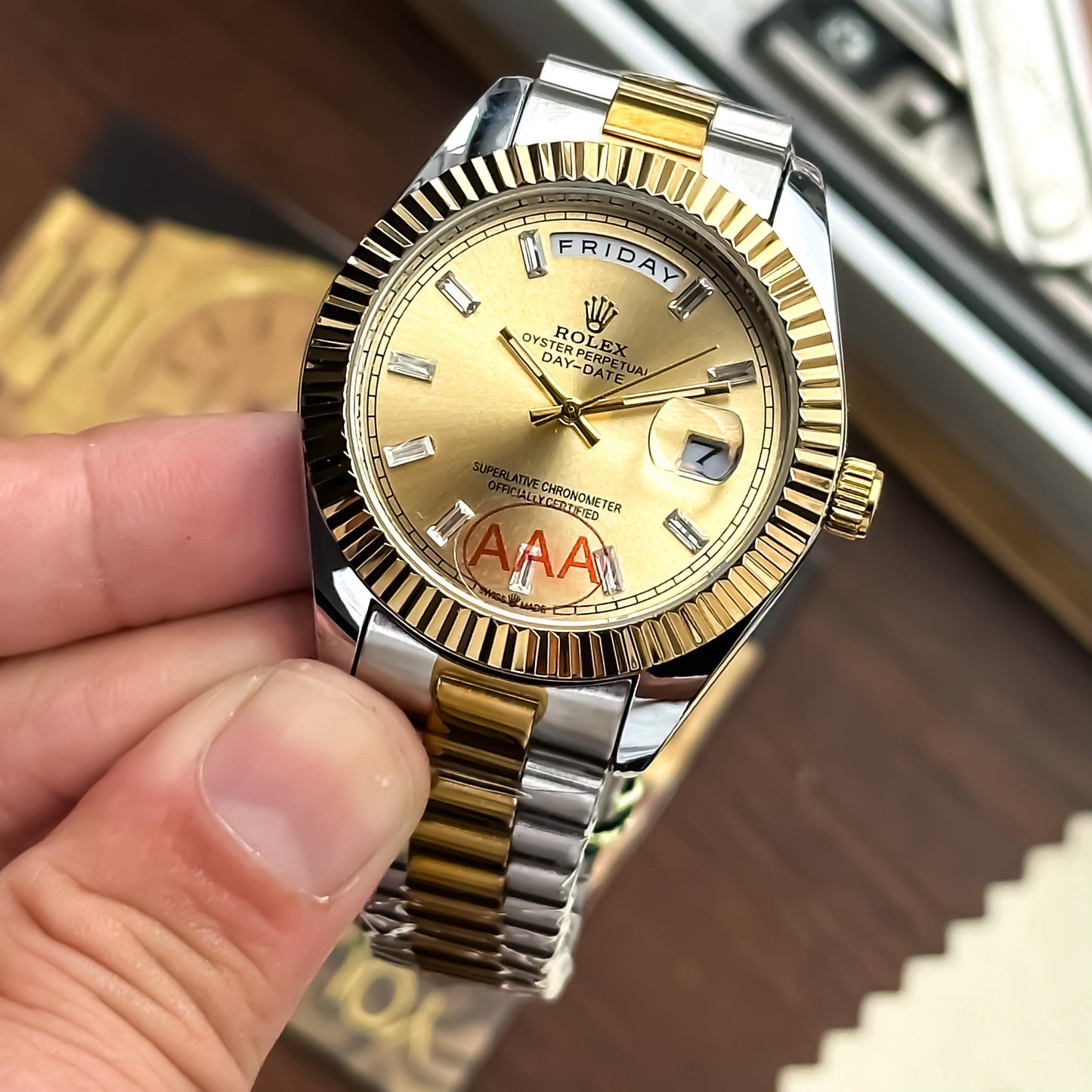 Rolex Day-Date – Classic Gold Two-Tone