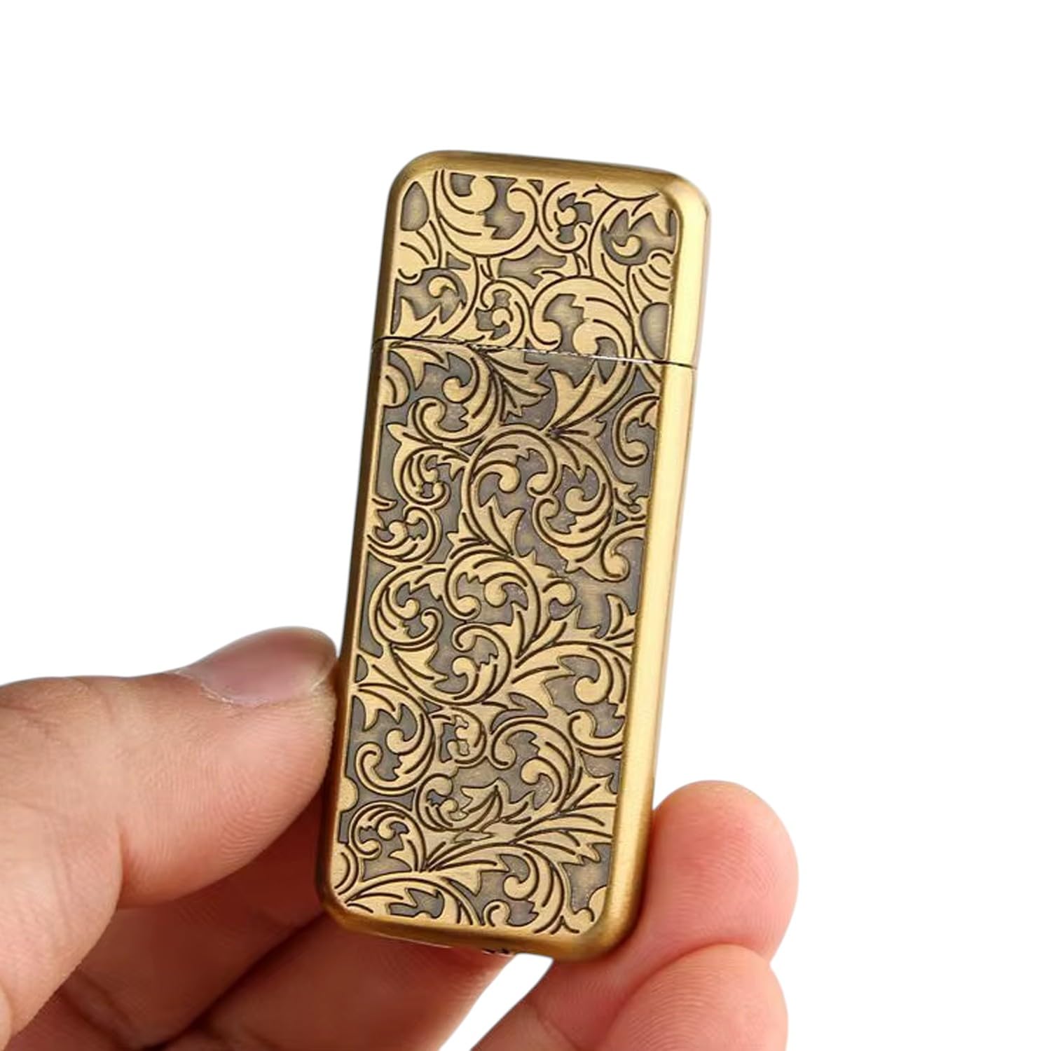 Vintage Floral Metal Lighter