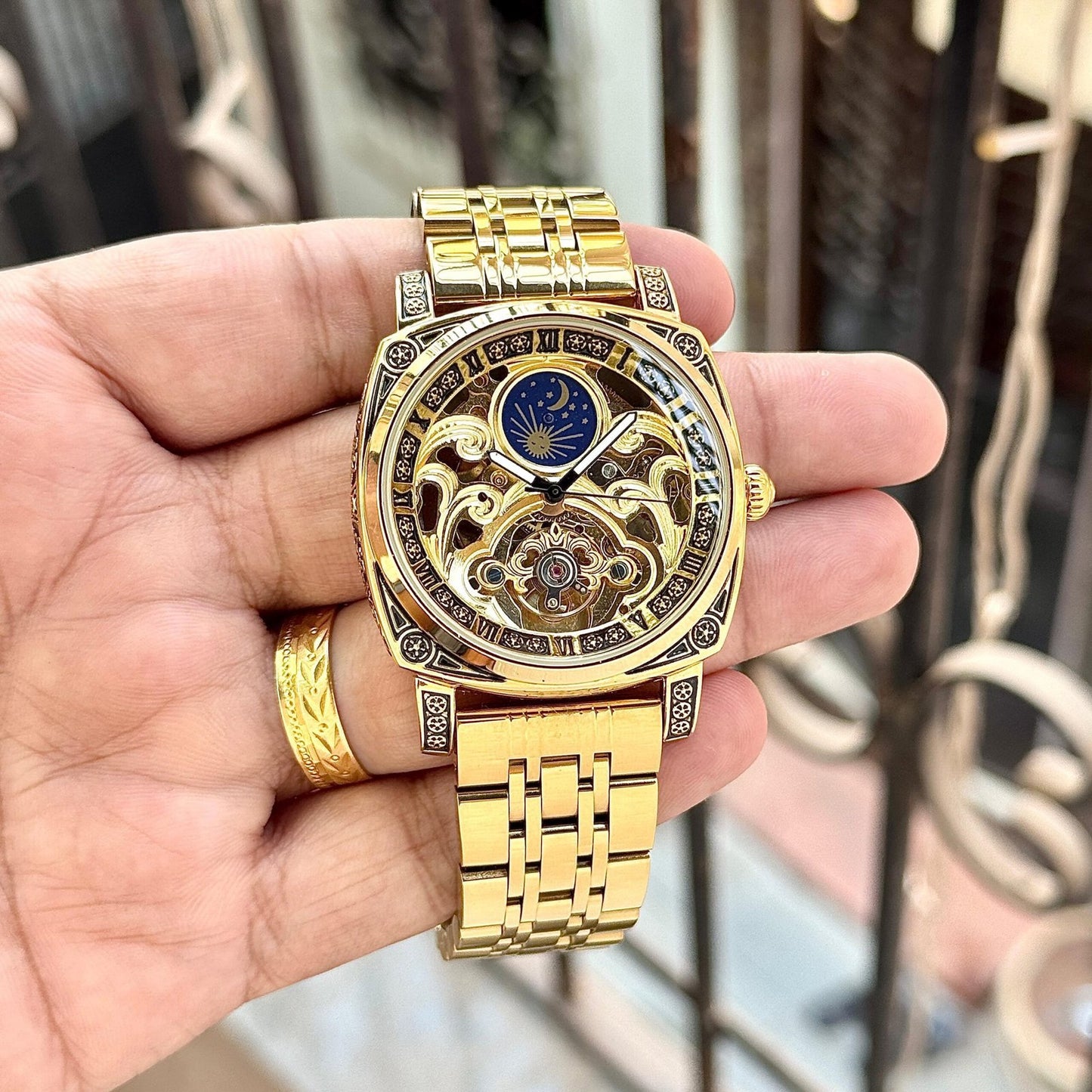 Patek Philippe Skeleton Open Heart  Automatic