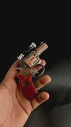 Plastic Revolver Gun Lighter