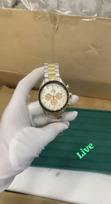 Omega Speedmaster Bi-Metal Moonwatch