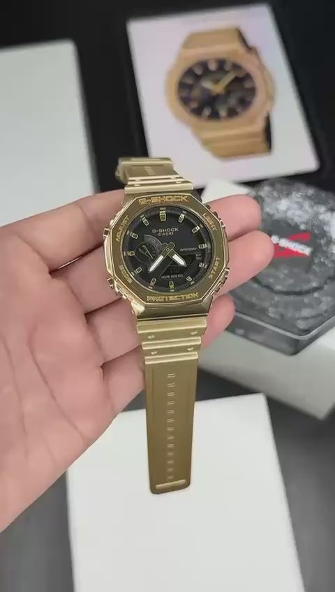 G-shock Metal Bezel Gold