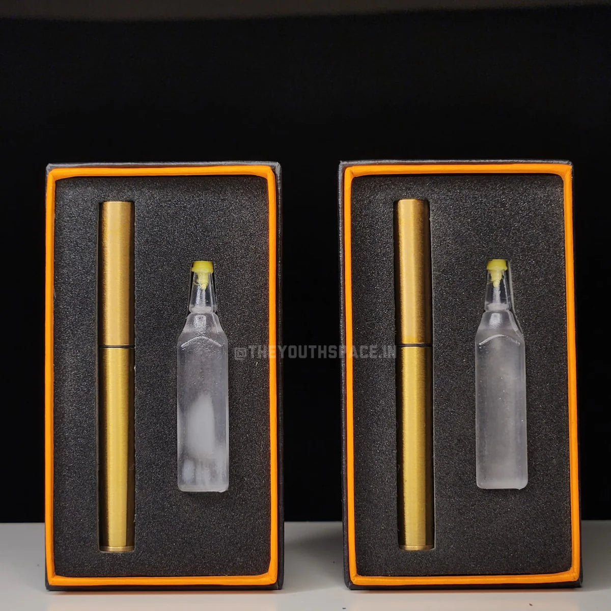 Trench Flint Wheel Lighter (Metallic)