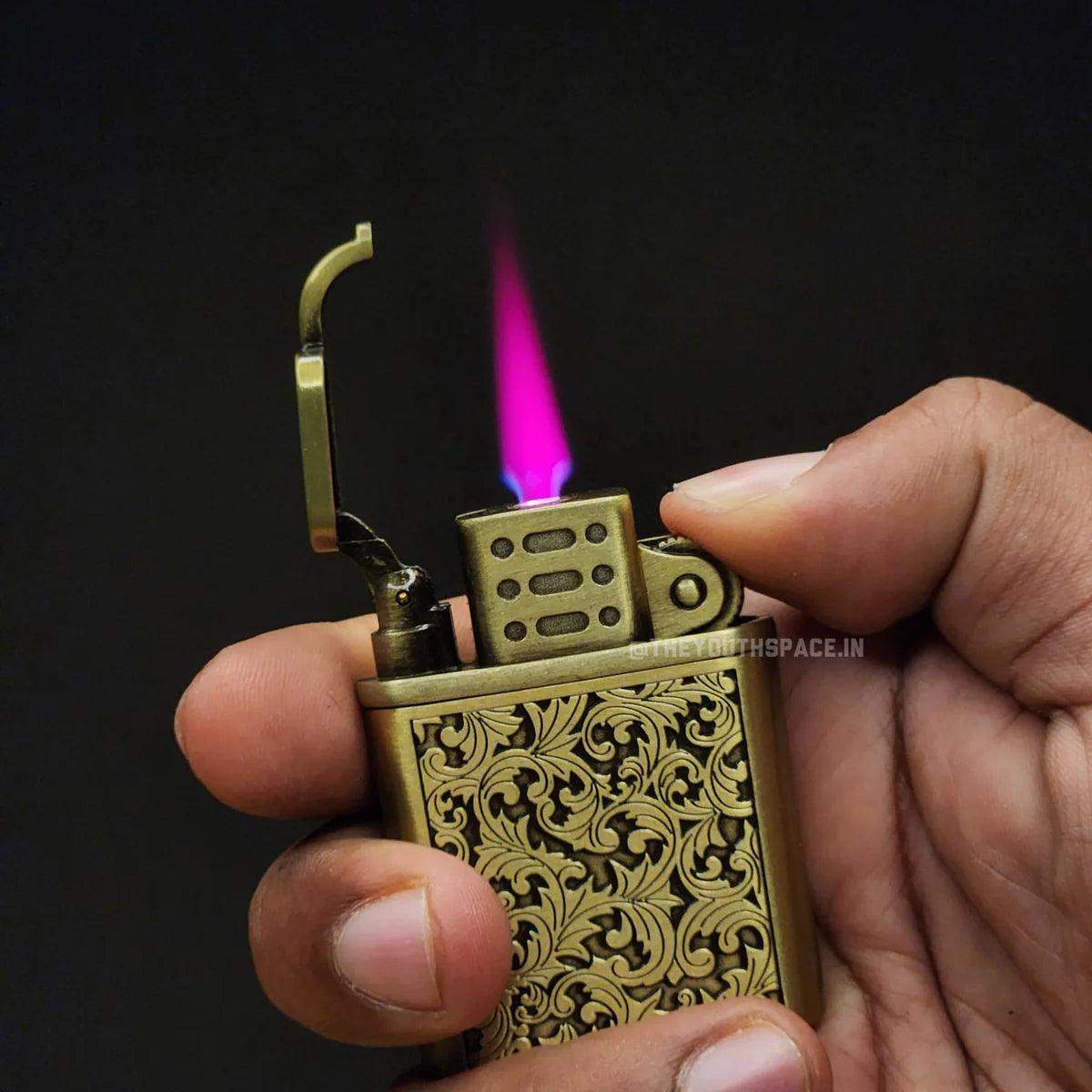 Vintage Design Red Flame Jet Lighter